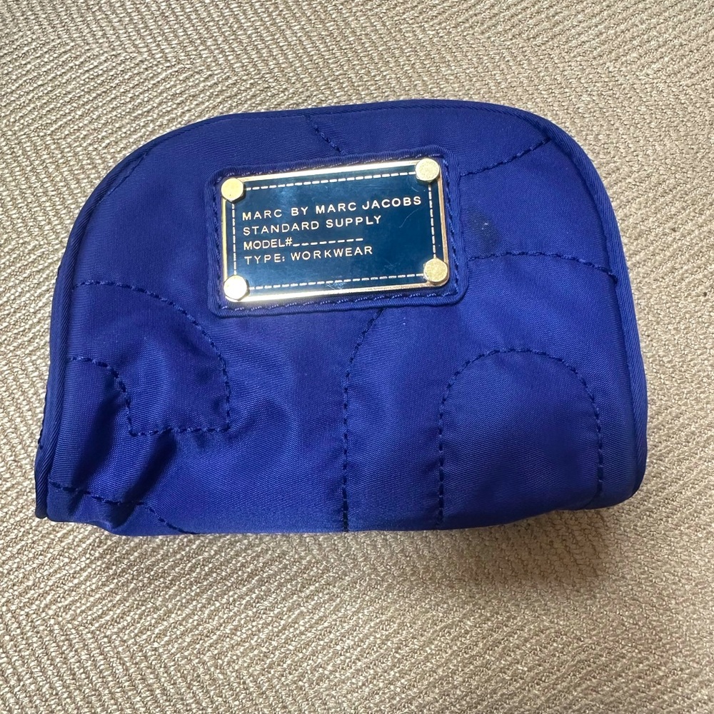 Marc Jacobs Navy Makeup Case